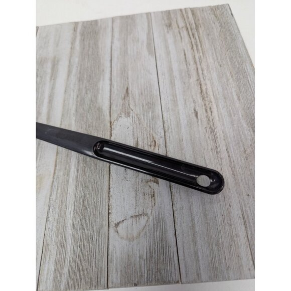 Tupperware #1 Serving Slotted Spoon Black 12" Utensil Kitchen #1815 - Picture 3 of 7
